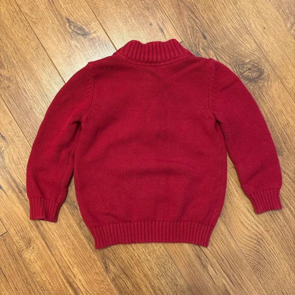 Carter's Boys Red Button Sweater. Size 2T